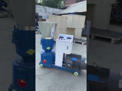 Mesin Pembuat Pelet Pakan Ternak Cetakan Datar Mesin Pelet Makanan Hewan Kambing Babi