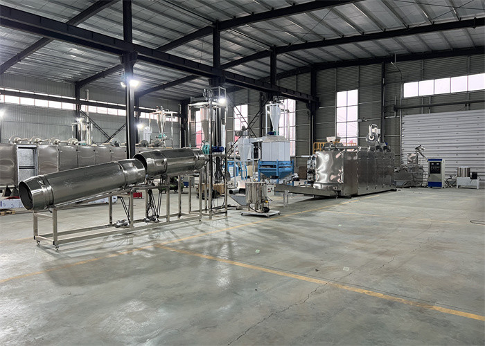 Lini Produksi Pelet Pakan Ternak 5.5kw Lini Produksi Pakan Unggas Ikan Terapung