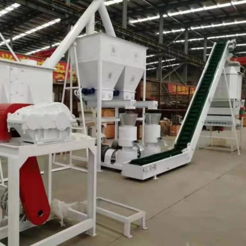 Lini Produksi Pelet Pakan Standar A1 1-20t/Jam Untuk Pengolahan Pakan Ternak
