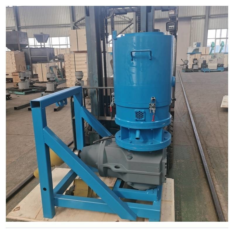 Flat Die 300-800kg / H Biomassa Pabrik Pelet Kayu Mesin Pelet Serbuk Gergaji Dengan Sertifikat CE