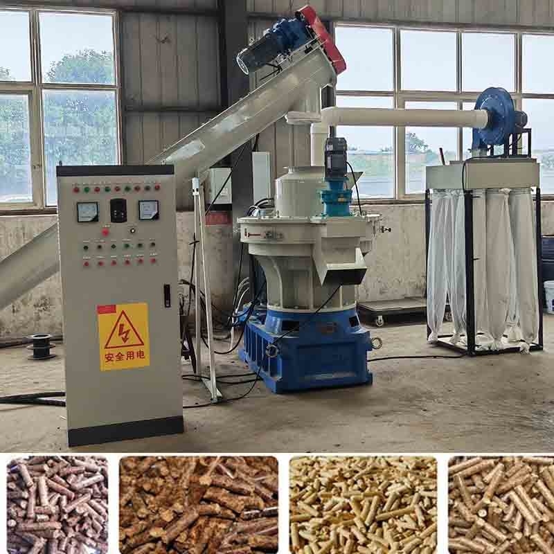 Mesin Pembuat Pelet Alfalfa Biomassa Mesin Pelet Sekam Padi Serbuk Gergaji 1,5-2 T/H