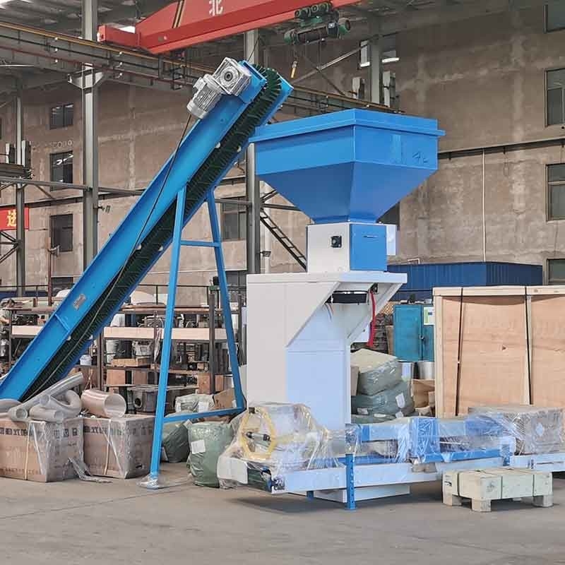 600-800kg/H Lini Produksi Pelet Kayu Mesin Pembuat Pelet Biomassa Mati Datar