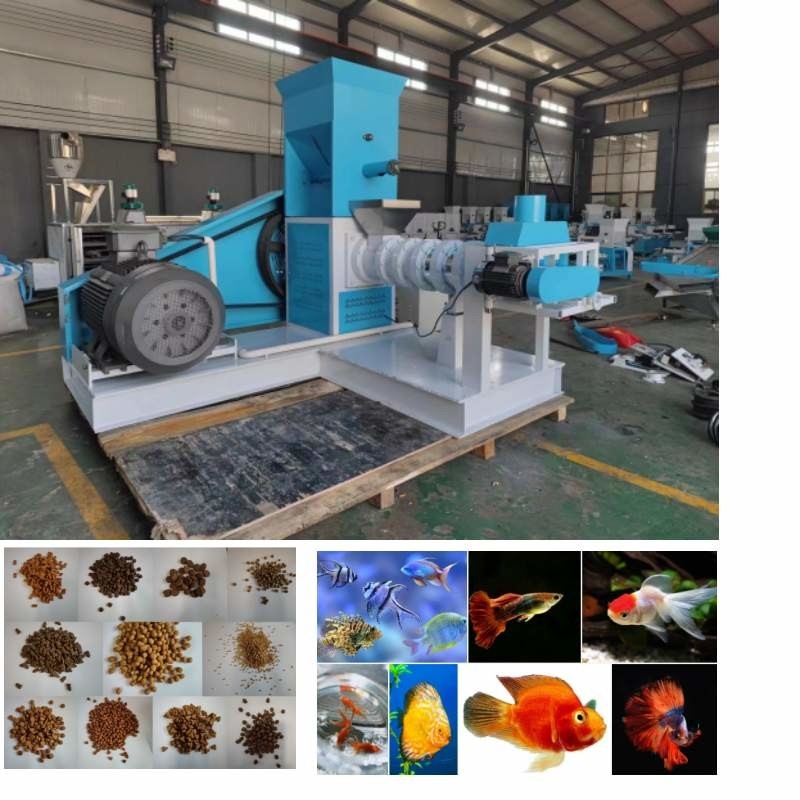 Garansi 2 Tahun Mesin Extruder Pakan Ikan Tipe Kering Dengan Sertifikat CE
