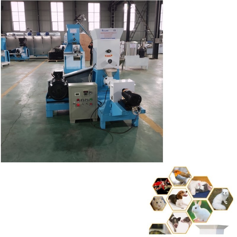 Garansi 2 Tahun Mesin Extruder Pakan Ikan Tipe Kering Dengan Sertifikat CE