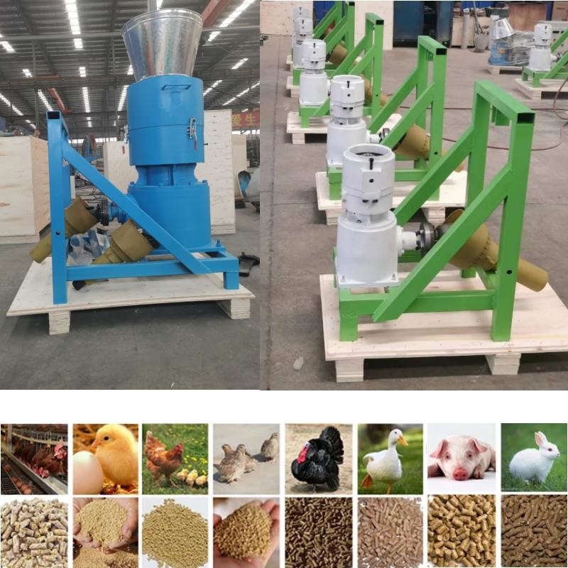 Pabrik Pelet PTO Berpenggerak Traktor / Mesin Pelet Pakan Pelet untuk pakan ternak