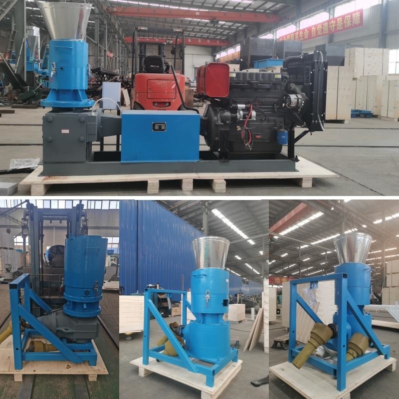 Mesin pelet kayu 100-1000kg/jam / pabrik pelet pto / mesin press pelet untuk pelet bahan bakar