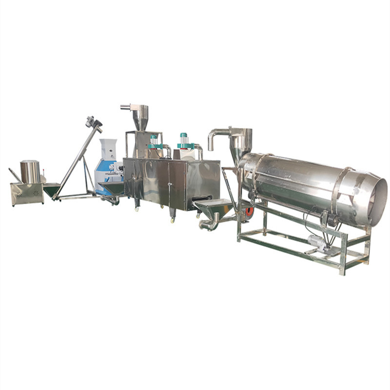 Lini Produksi Pakan Hewan Peliharaan 0,8-10mm 1-20ton/Jam Jalur Pakan Ikan Terapung