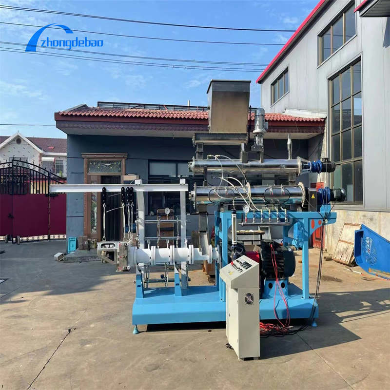 Lini Produksi Pakan Ikan Terapung 6-10ton Lini Pengolahan Makanan Ikan 0,75-3kw