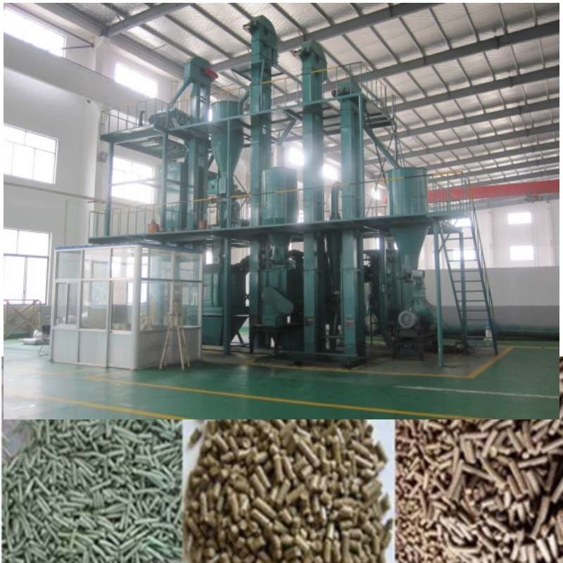 Lini Produksi Pelet Pakan Ternak CE Ring Die 1-10 TPH Mesin Pelet Pakan Kelinci
