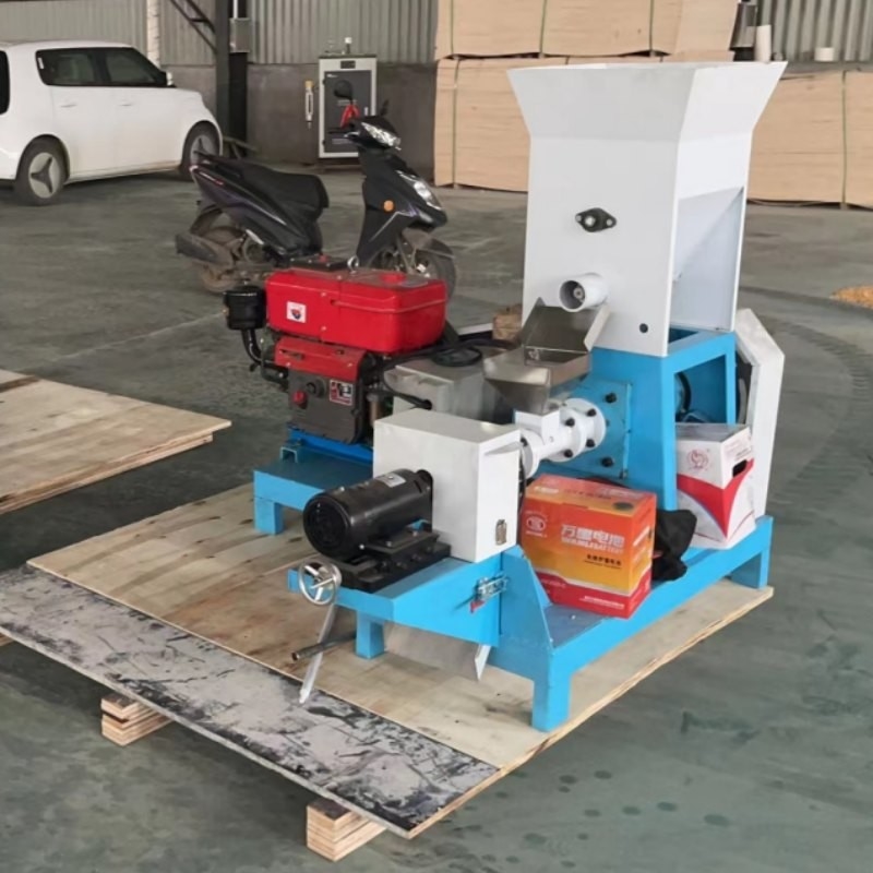 5.5-160KW Pabrik Pelet Pakan Ikan Diesel Mesin Pelet Terapung Pakan Ikan Udang