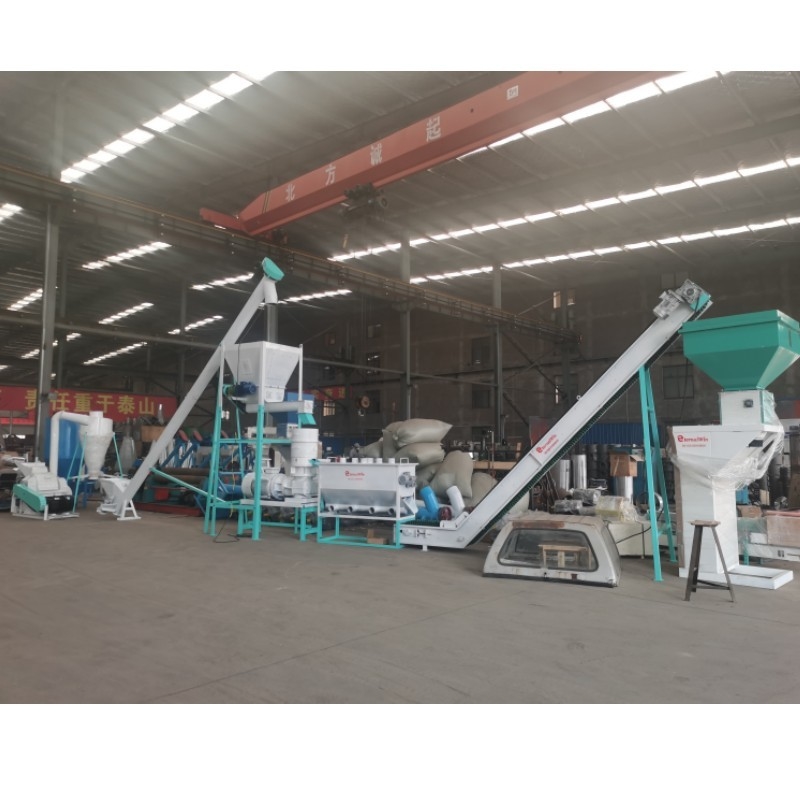 Lini Produksi Pelet Biomassa Pengembalian Tinggi 800kg/Jam Pabrik Pembuatan Pelet Serbuk Gergaji