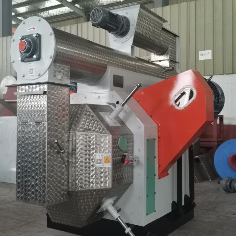 1-10T/H Ring Die Pabrik Pelet Pakan Unggas Mesin Pelet Pakan Ayam Kecil 1.5mm 12mm