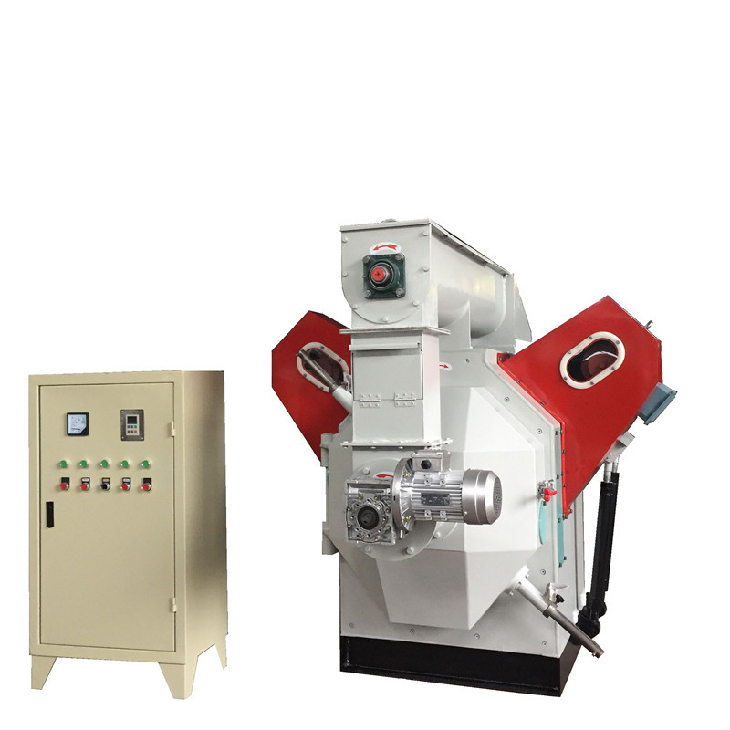 0,8-4t/H Pabrik Pelet Horisontal Cincin Pakan Ternak Mesin Pelet Mati 55kw