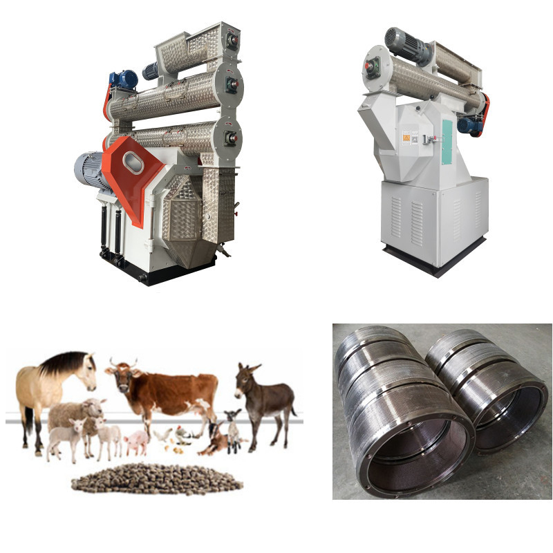 Lini Produksi Pellet Umpan Efisiensi Tinggi Campuran Renyah Crush Granulate Cold Screen & Pack