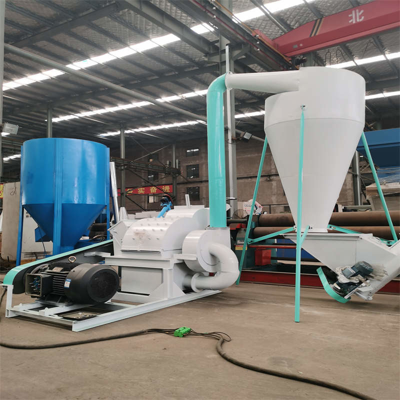 118KW Garis Produksi Pellet Kayu 1000-2000kg/H 2000*500*600cm Kabinet Kontrol Listrik
