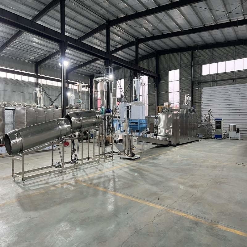 Garis produksi pakan koi dan garis produksi ekstruder pakan terapung hias