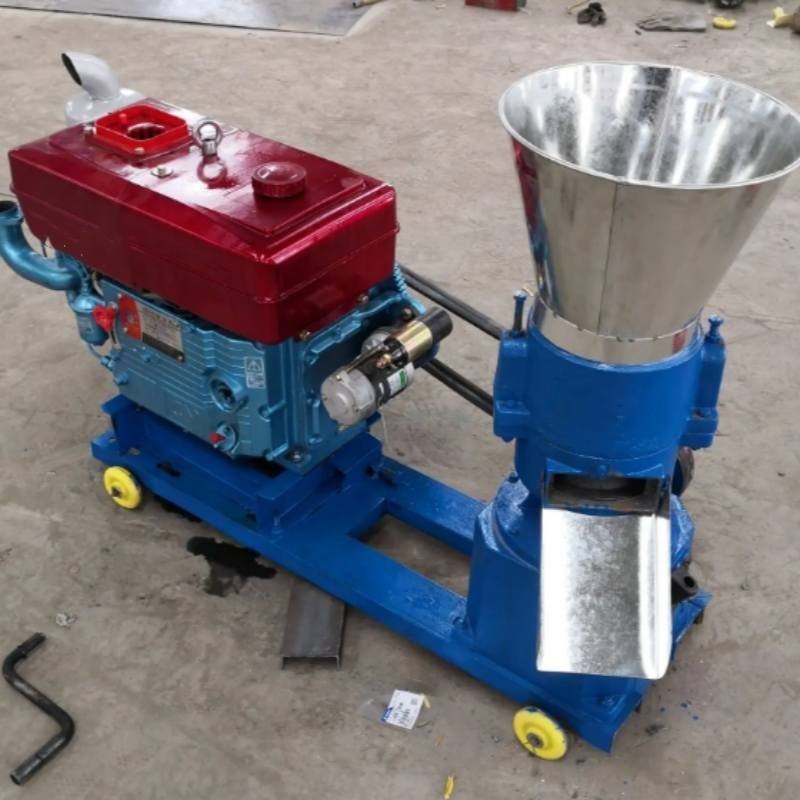 22HP Feed Pellet Mill Warna Disesuaikan Untuk Makanan Ayam