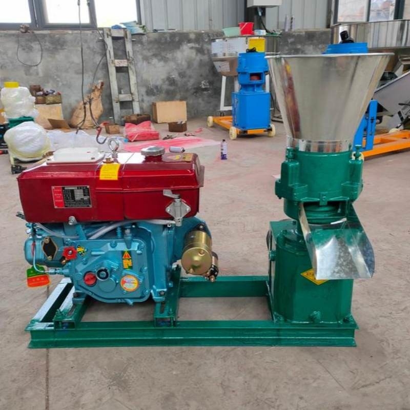 22HP Feed Pellet Mill Warna Disesuaikan Untuk Makanan Ayam