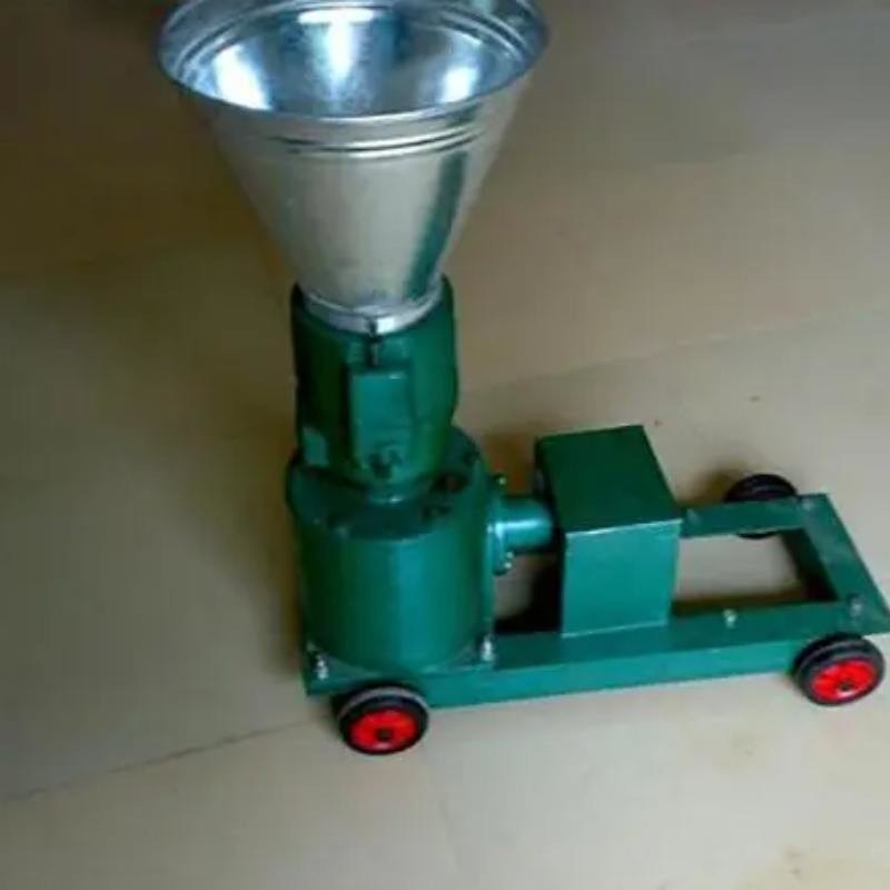 90-120kg/H Pto Pellet Mill Produksi Pakan Hewan Warna Custom