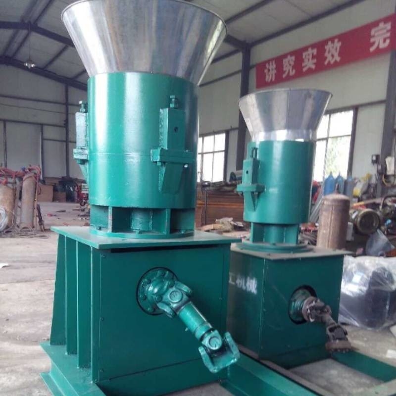 90-120kg/H Pto Pellet Mill Produksi Pakan Hewan Warna Custom