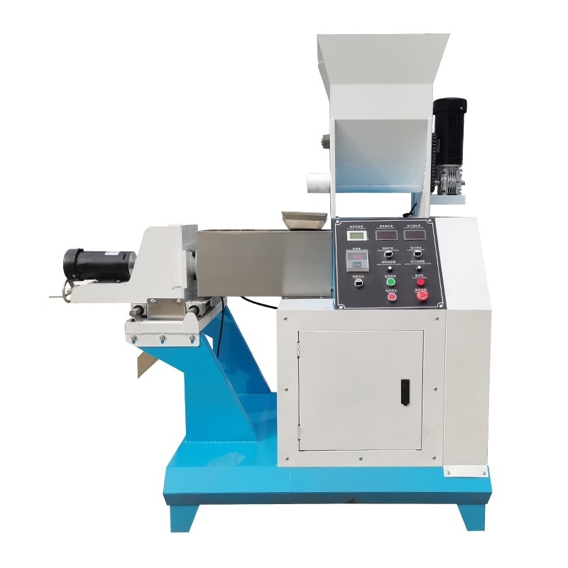 150kg/H Floating Fish Feed Extruder Warna yang dibuat khusus