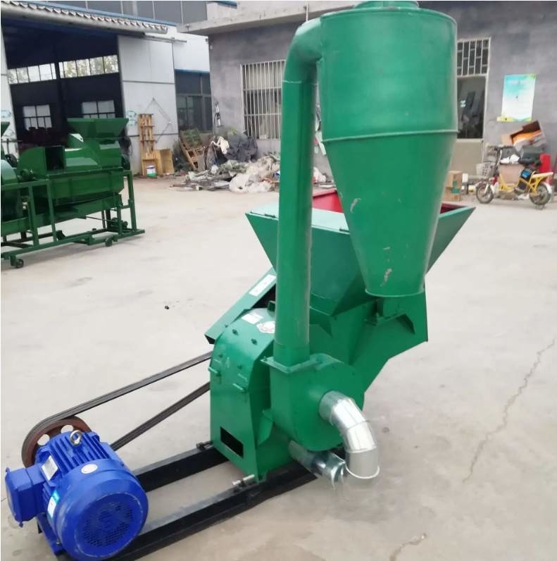 1.2-2.5t/H mesin kayu crusher untuk penggilingan jagung batang dan kerang kacang grinder mesin crusher warna kustom