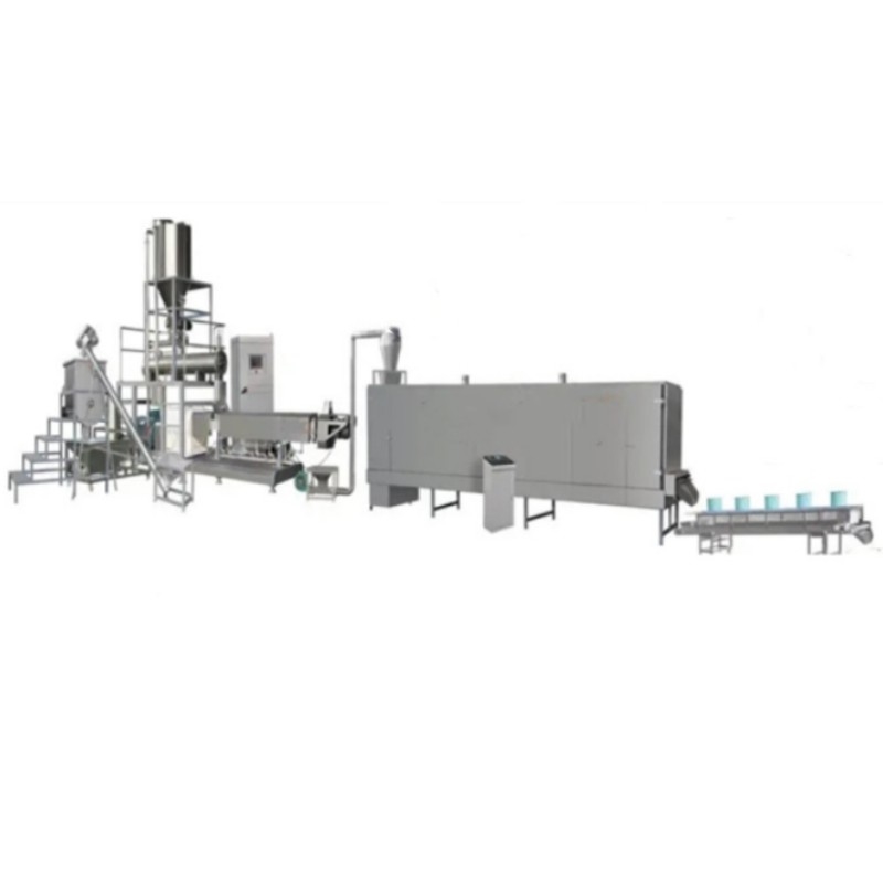 45-50kg/H Floating Feed Extruder Machine Floating Fish Feed Production Line Baja tahan karat