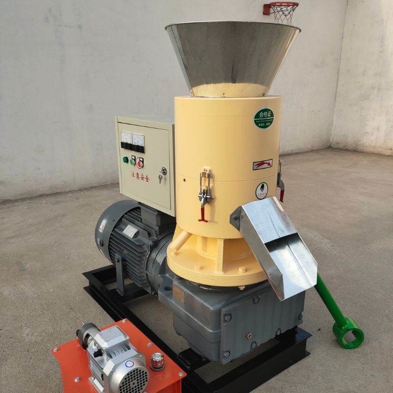 1 Ton/H Kayu Sawdust Pellet Membuat Mesin Bahan Bakar Pellet Mill Warna Disesuaikan