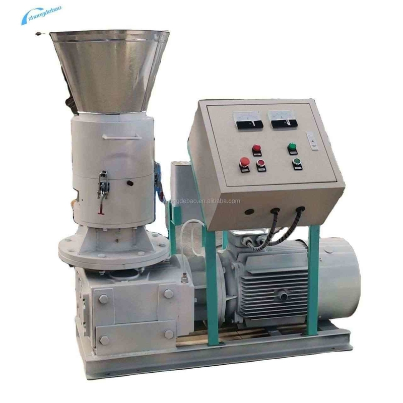 Mesin Penggilingan Pellet Kayu Roller Bergerak 250-350 KG/H Untuk Biomassa Pellet Serbuk