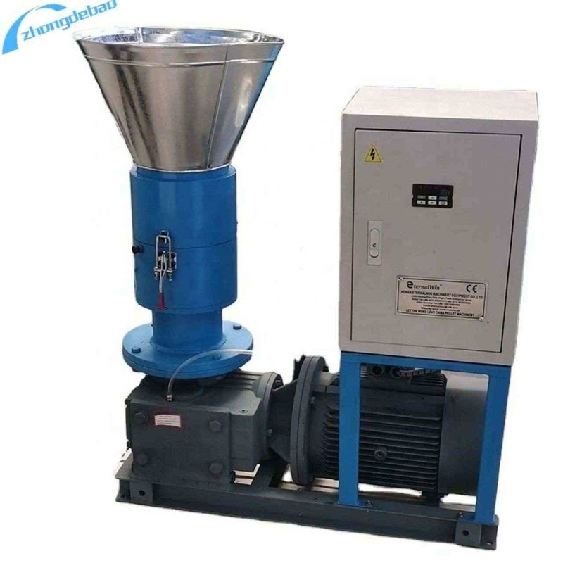 Mesin Penggilingan Pellet Kayu Roller Bergerak 250-350 KG/H Untuk Biomassa Pellet Serbuk