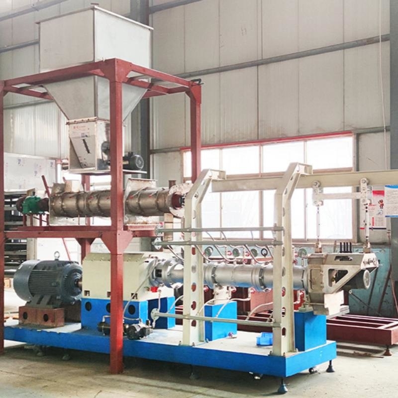 Mesin Extruder Makanan Terapung Otomatis Mesin Produksi Makanan Ikan Terapung 5.5KW