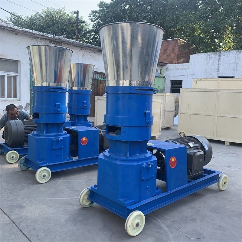 Kapasitas tinggi 1-1.5t/H Pemasok Pellet Feed Mesin Pengolahan Pakan Unggas Otomatis