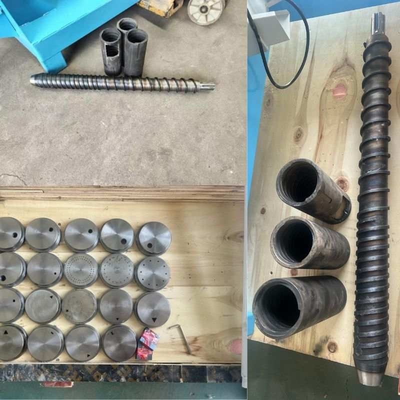 0.4kw 22HP Mesin Pellet Pakan Ikan Tipe Kering Extruder Pakan Ikan Terapung