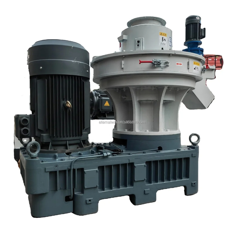 Efisien 1,3t/m3 2 Wood Pellet Mill 6-12mm Diameter 10-20% Kandungan Kelembaban
