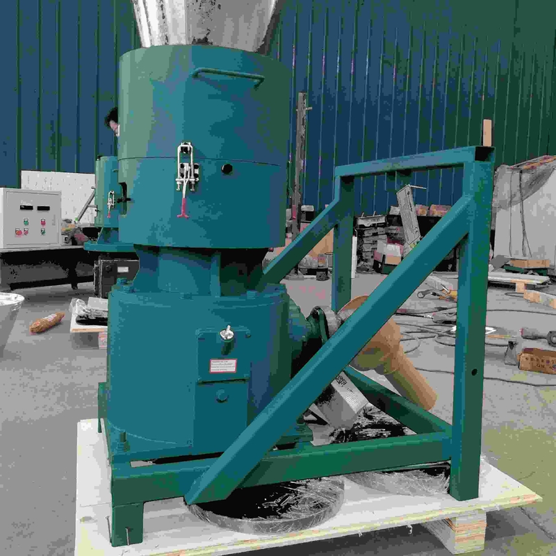 Pabrik Pellet Penggerak PTO Kasus Kayu dengan output 80-1000kg/jam untuk produksi Pellet Kayu