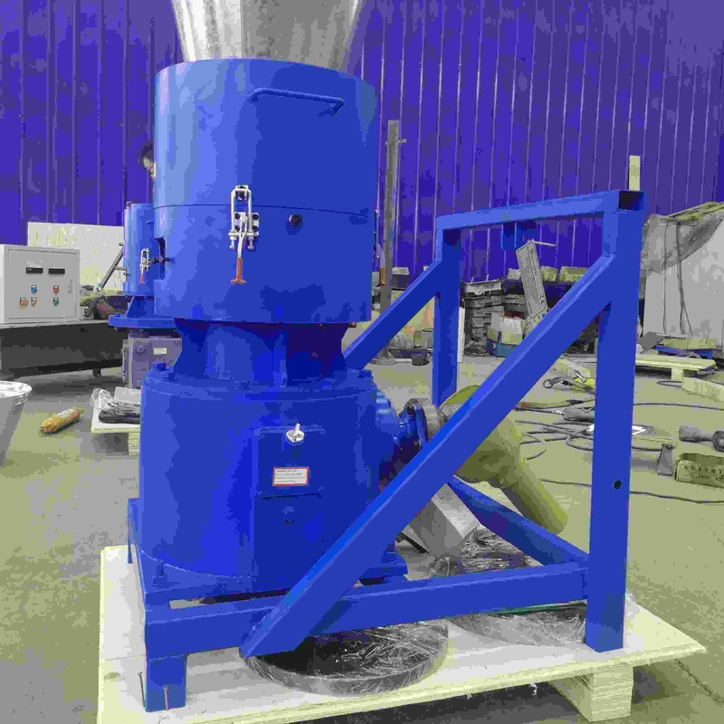 Pabrik Pellet Penggerak PTO Kasus Kayu dengan output 80-1000kg/jam untuk produksi Pellet Kayu