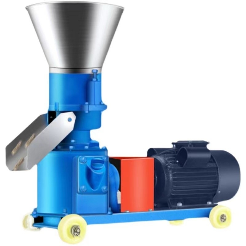 2.5mm 3m4mm 5mm Peternakan kecil Mesin pembuatan pakan ayam Makanan ikan Extruder Pellet Machine