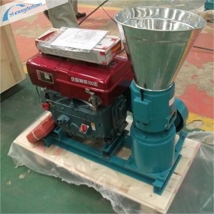 Mesin Pellet Mill Feed Length Adjustable 60-80 KG/H Untuk Feed Feed Hewan Hewan