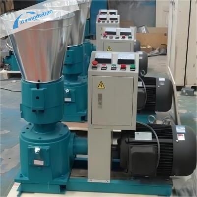Voltage 380V / 50HZ / 3Phase Pellet Mill Machine untuk Pellets Kayu 4-12mm