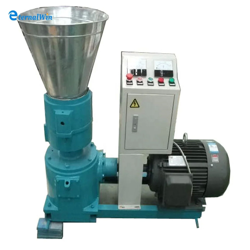 Voltage 380V / 50HZ / 3Phase Pellet Mill Machine untuk Pellets Kayu 4-12mm