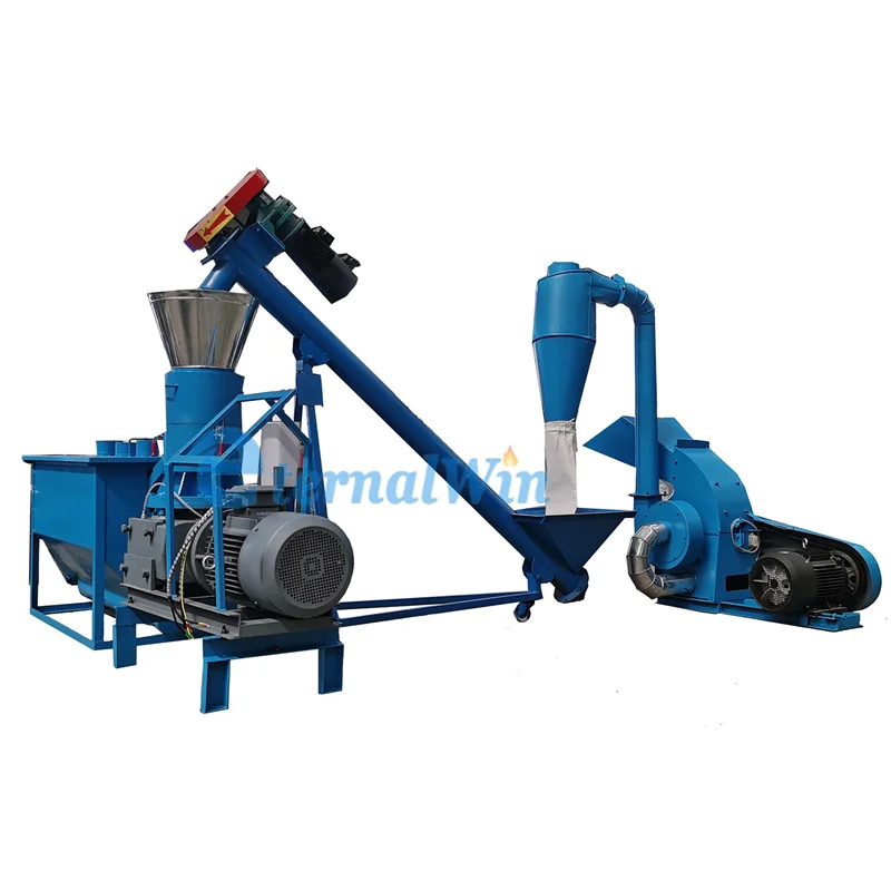 55-160kw Power Wood Pellet Mill untuk tegangan yang disesuaikan dan operasi 380V / 50HZ / 3Phase