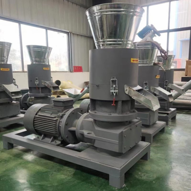 Disesuaikan 7.5KW Membuat Pellet Kayu Biomass Pellet Mesin Biomass Pellet Mesin kecil Pellet Mesin Full-otomatis