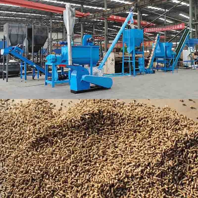 Pabrik Pellet Pakan Ayam Pakan Hewan Pellet Pabrik Pellet Pakan Unggas Pakan Ternak Dengan 2mm 4mm 6mm 8mm