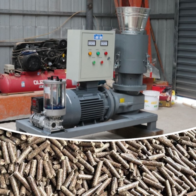 6-8mm Diameter Roller Rotate Mesin Pellet Kayu Untuk Mudah Operasi Dan Pemeliharaan