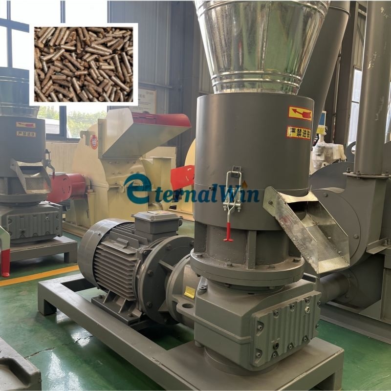 Pabrik Pellet Kayu Biomassa Bahan Bakar Pellet Kayu Jalur Produksi Pelletizer Kayu