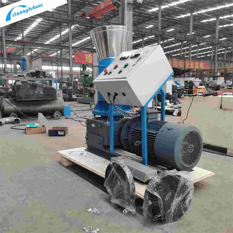 Mesin Penggilingan Pellet Kayu Roller 260-360 KG/H Untuk Biomass Wood Sawdust