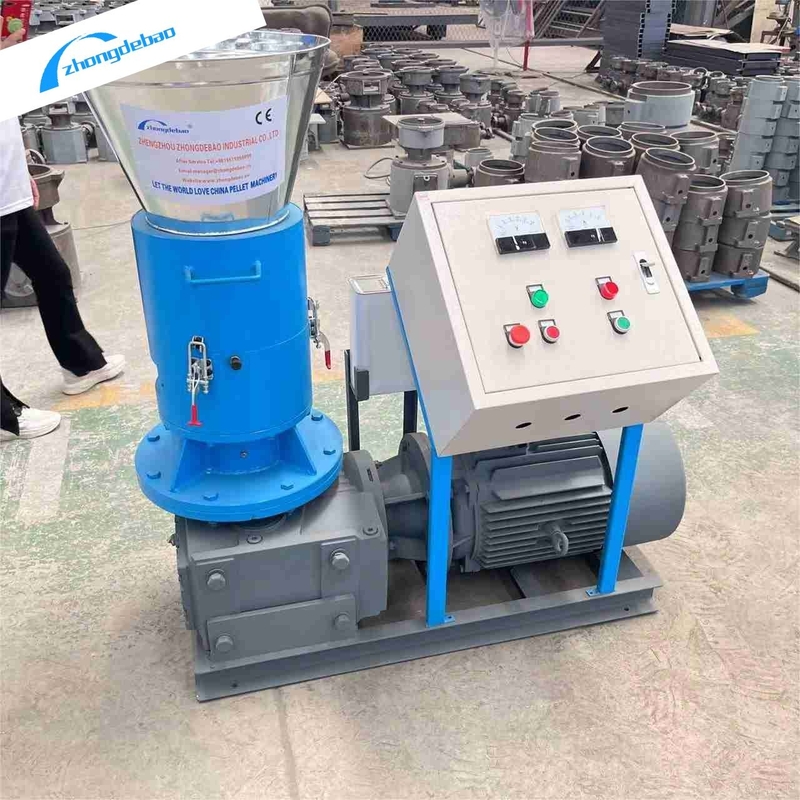 Mesin Penggilingan Pellet Kayu Rol 400-600 KG/H Untuk Biomassa Pellet Parut