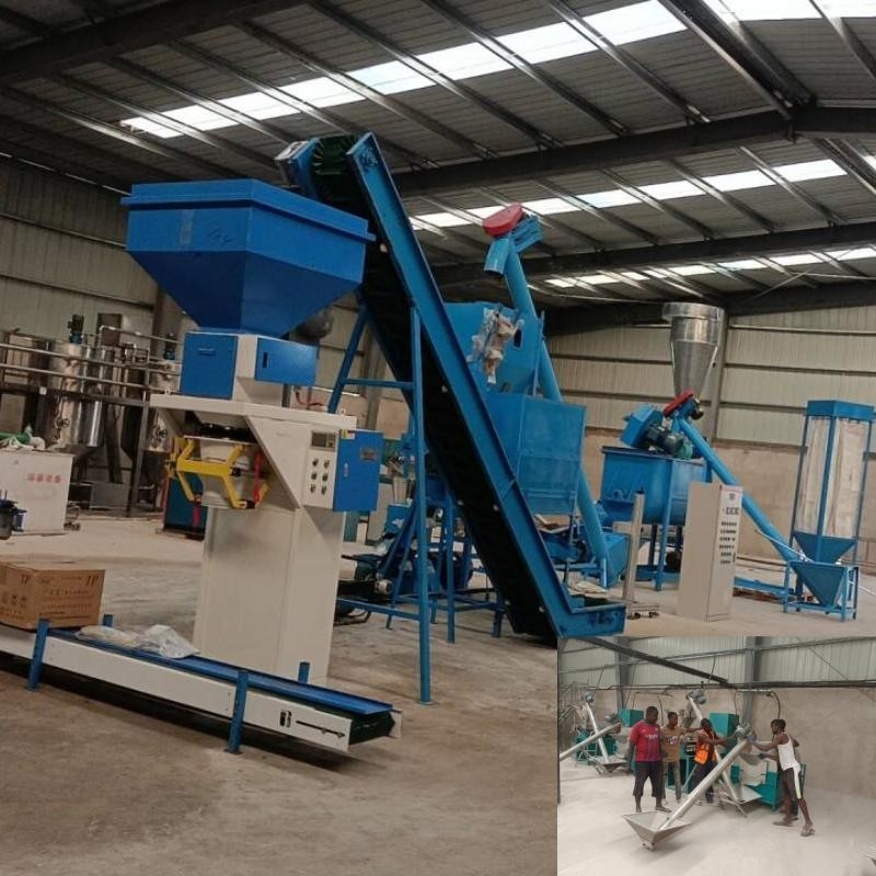 Hewan Feed Pellet Produksi Baris Hewan Breeding Feed Pelletizing Mesin Membuat Pellet Untuk Makanan Hewan