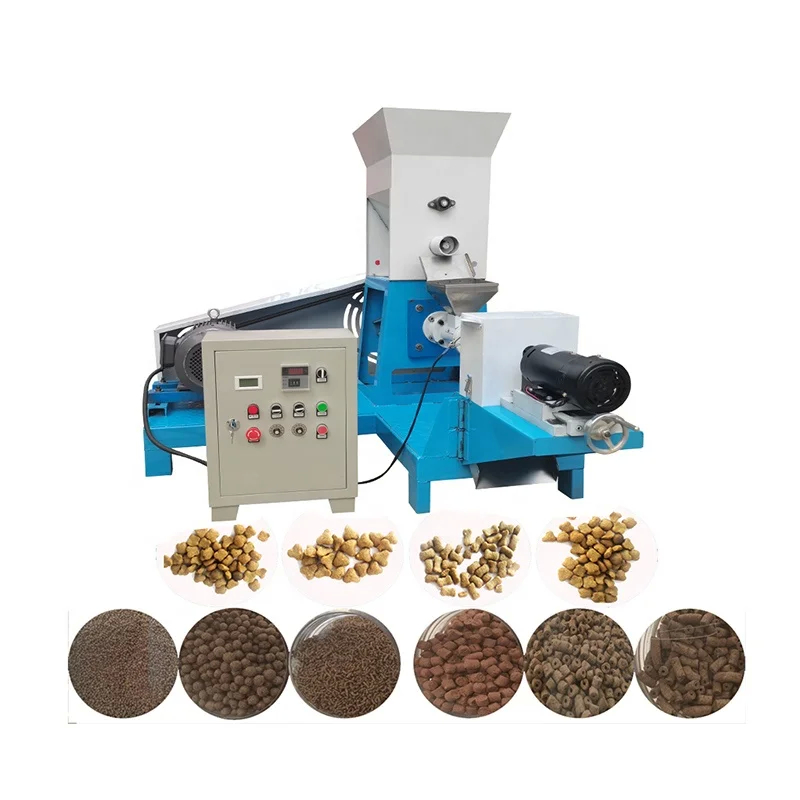 Mesin Pembuatan Pellet Pakan Ikan Pemanasan Listrik Kapasitas 50 ~ 2000kg/h 220V / 380V / 415V / 440V Tegangan