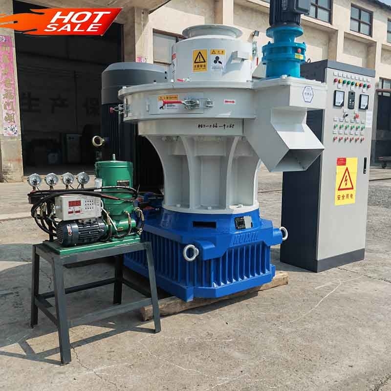 Kayu Sawdust Rice Husk Jerami Kayu Pellet Mill Kayu Pellet Produksi Line
